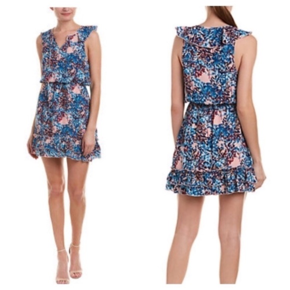 New Parker Keyhole Ruffled Dress - Picture 1 of 6